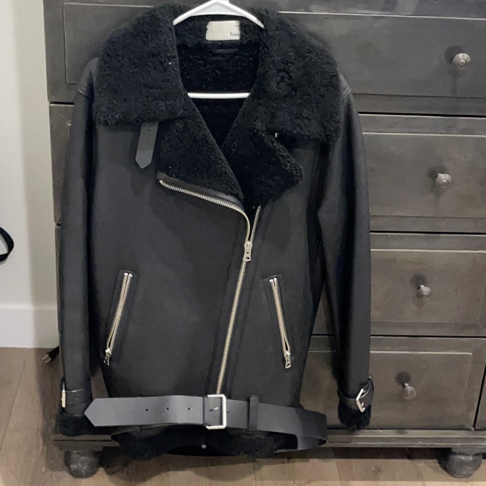 Wilfred Free leather Joan jacket